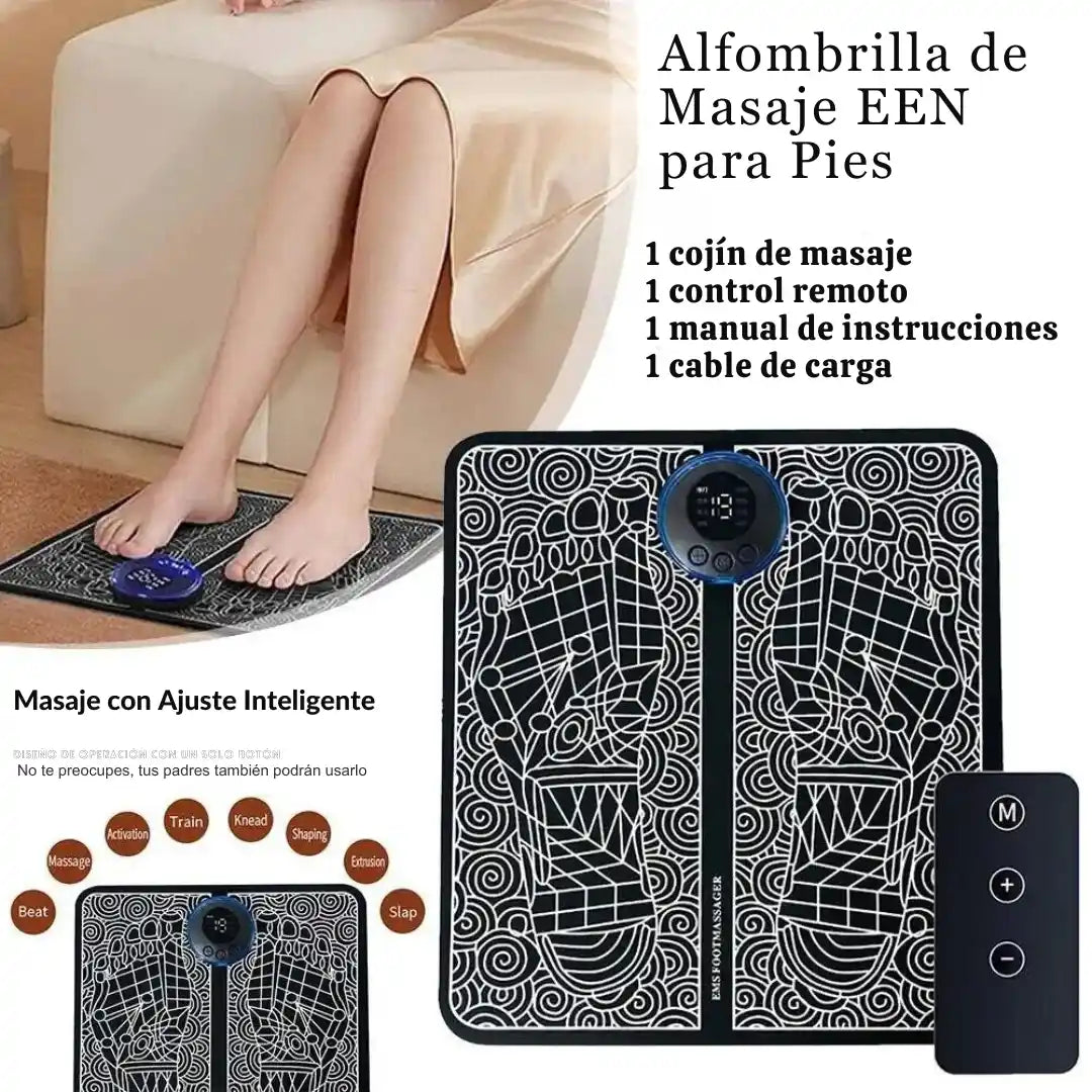 Masajeador de Pies Eléctrico BIOVIX® + Guia De Masaje de Pies.