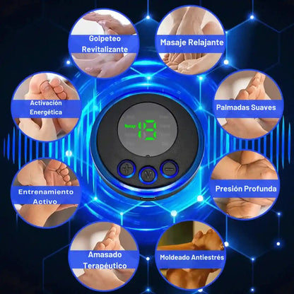 Masajeador de Pies Eléctrico BIOVIX® + Guia De Masaje de Pies.