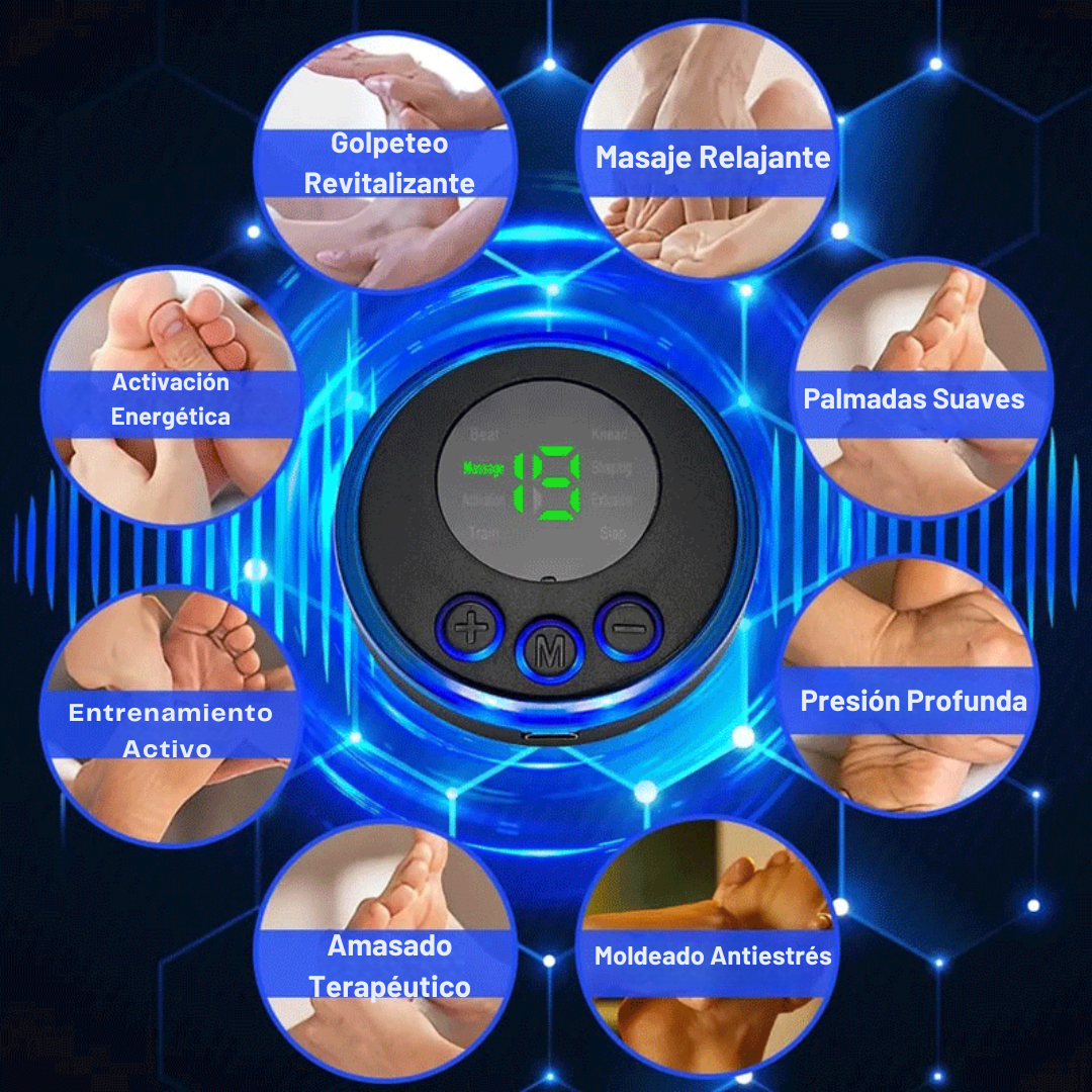 Masajeador de Pies Eléctrico BIOVIX® + Guia De Masaje de Pies