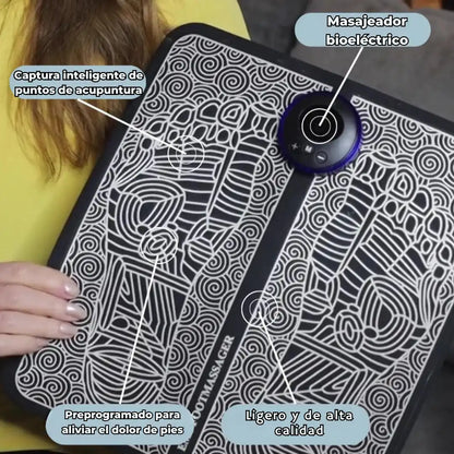 Masajeador de Pies Eléctrico BIOVIX® + Guia De Masaje de Pies.